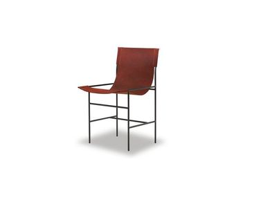 Silla de piel curtida LEGGIA Baxter