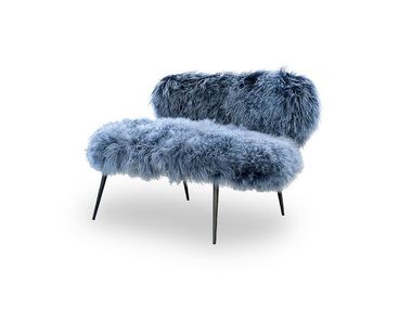 Fur armchair NEPAL MAMA Baxter
