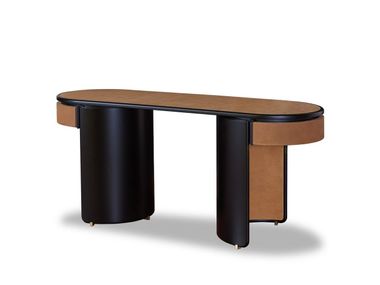 Wooden secretary desk with drawers PARSEC Baxter