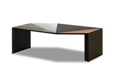 Low mirrored glass coffee table TILE Baxter