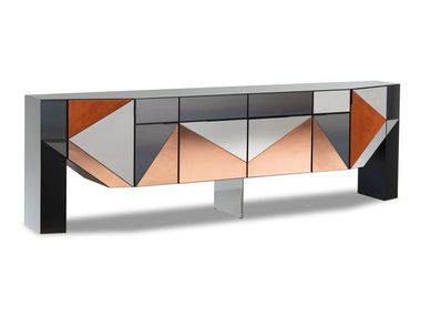 Mirrored glass sideboard TILE Baxter