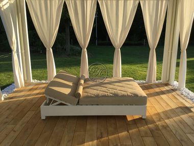Garden bed Beach lounger 1 GH LAZZERINI