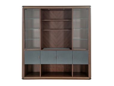 Wooden bookcase CHARMING Bellotti Ezio