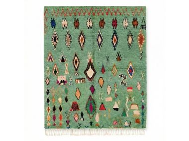 Hand-knotted shag rug CHAJAR – ROOT Benisouk