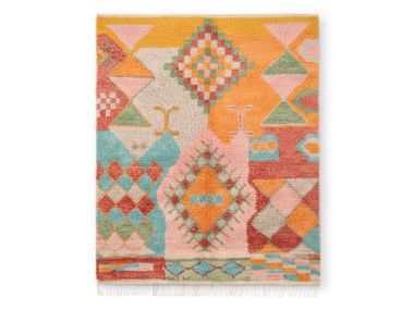 Hand-knotted shag rug FADIA – QUIET Benisouk