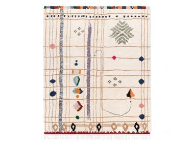 Hand-knotted shag rug ILHAM – MEASURE Benisouk