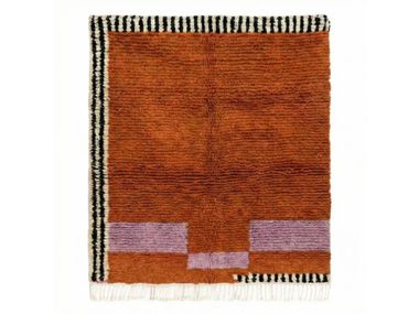 Hand-knotted shag rug JAMRAH – KINDLE Benisouk