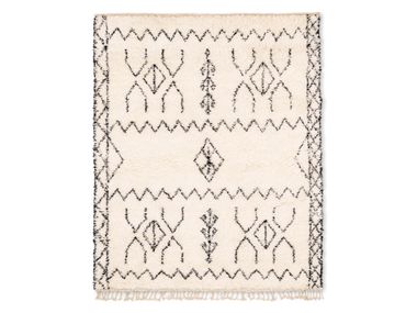 Hand-knotted shag rug KALIL – HOLD Benisouk