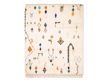 Hand-knotted shag rug NASSIJ – SOLACE Benisouk