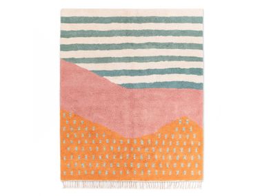 Hand-knotted shag rug OURAIDA – SETTLE Benisouk