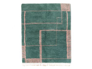 Hand-knotted shag rug RIYAD – COURTYARD Benisouk