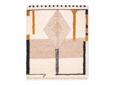 Hand-knotted shag rug SARAH – REPOSE Benisouk