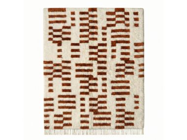 Hand-knotted shag rug STRUCTURED CHAOS – FRACTURE Benisouk