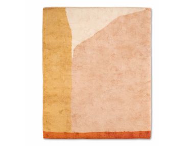 Hand-knotted shag rug TANGERINE DREAM – ARDOR Benisouk