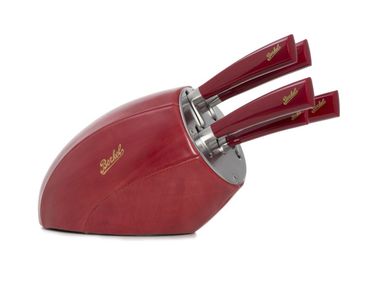 Ceppo coltelli in pelle ELEGANCE SENSE Berkel