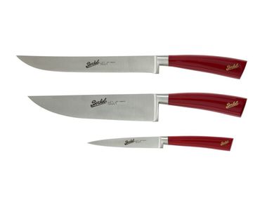 Set of 3 steel knives ELEGANCE Berkel