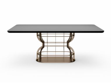 Table with metal base TABLES AND CHAIRS Berloni
