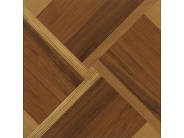 Parquet intarsiato in teak e rovere GUANGZHOU Berti