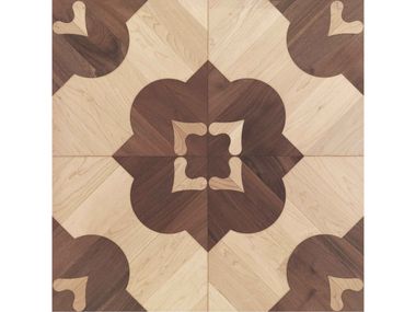 Parquet in acero e noce MICHELANGELO Berti