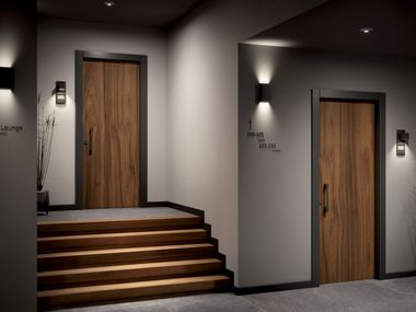 Fire door BISTAR 60 CL WALNUT CANALETTO Bertolotto Porte