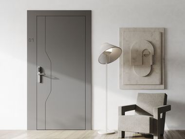 Fire door BISUPER REVER GEOMETRIC BP1043 Bertolotto Porte