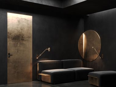 Fire door BIWALL EI 60 METAL SURFACES Bertolotto Porte