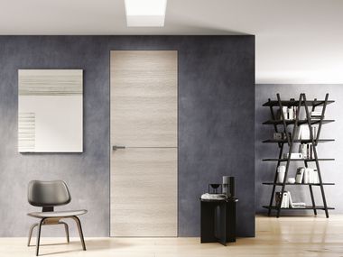 Bertolotto Porte, MEDIA ALL1 ROVERE SBIANCATO Porta a battente a filo muro