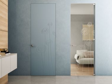 Bertolotto Porte, MINIMA NATURA SOFFI E ALASKA 324 Porta a filo muro a battente