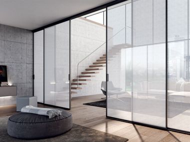 Bertolotto Porte, PLANA UNIK Porta e parete in vetro