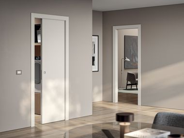 Bertolotto Porte, TEXTILE ALMA Porta scorrevole a scomparsa in legno