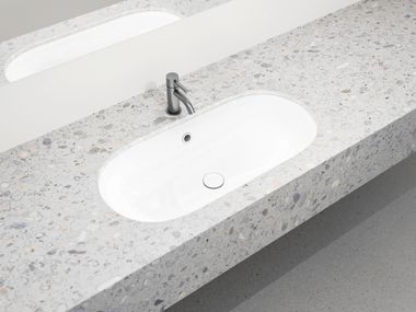 Undermount rectangular washbasin BETTECOMODO Bette