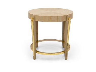 Tavolino rotondo in legno JAMES ROUND Bianchini