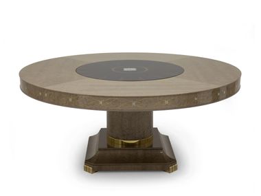 Tavolo rotondo in legno SOLARIS Bianchini