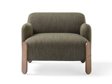 Ash armchair with armrests BABÀ SOFT Billiani
