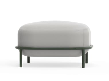 Pouf quadrato in metallo BOLD 0C93 Billiani