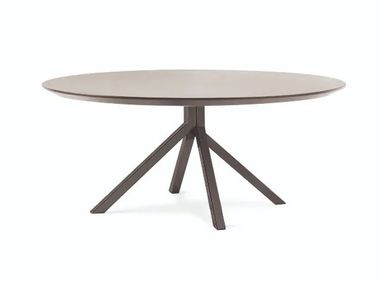 Mesa redonda com estrutura de aço GRAPEVINE 802 Billiani