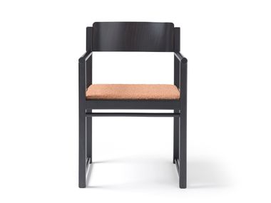 Beech easy chair with padded seat IBISCO Billiani