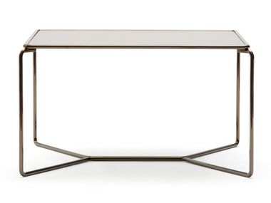 Low square steel coffee table MARCEL 473 Billiani