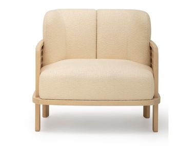 Ash armchair with armrests RAQUETTE 180 Billiani