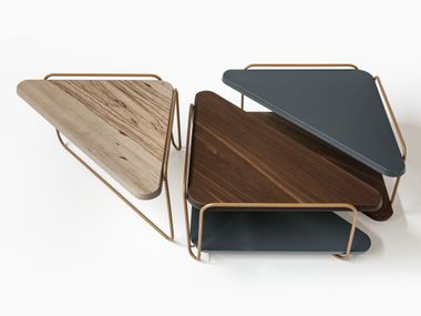 Low triangular coffee table HANAMI Bizzotto Italia
