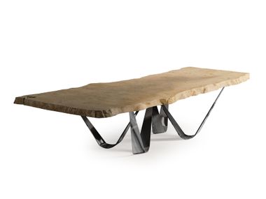 Rectangular wooden dining table REVERSE Bizzotto Italia