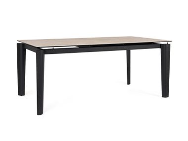 Extending rectangular ceramic dining table ASIRI Bizzotto