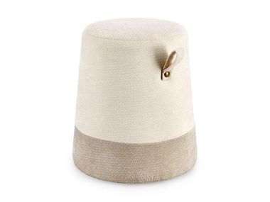 Round fabric pouf DEVA Bizzotto