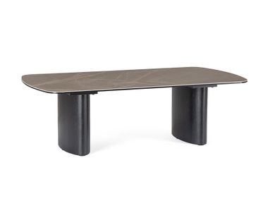 Rectangular ceramic central coffee table GARRISON Bizzotto