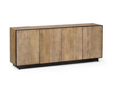 Mango sideboard with doors HAROLD Bizzotto