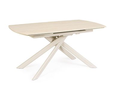 Rectangular extending porcelain stoneware table JOAKIM Bizzotto