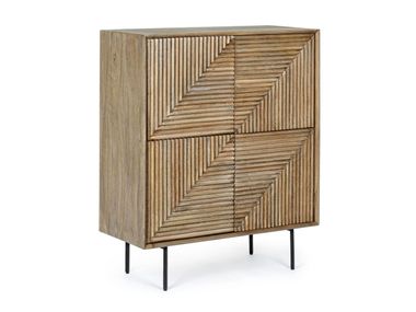 Mango highboard with doors DARSEY Bizzotto