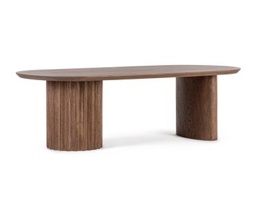 Oval Mango coffee table ORISSA Bizzotto