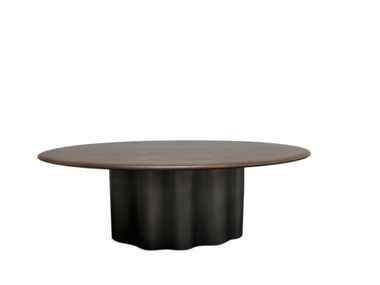 Oval central coffee table RAWLING Bizzotto