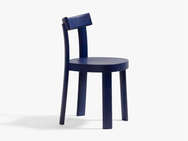 Silla de haya FRANKFURTER B525 Blå Station